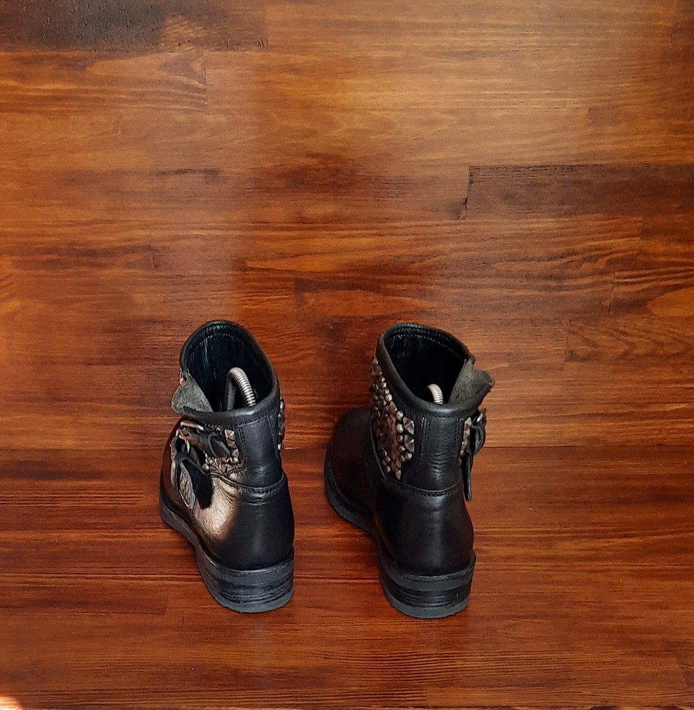 Ботинки с заклёпками ash натуральная кожа размер 39 фото №6